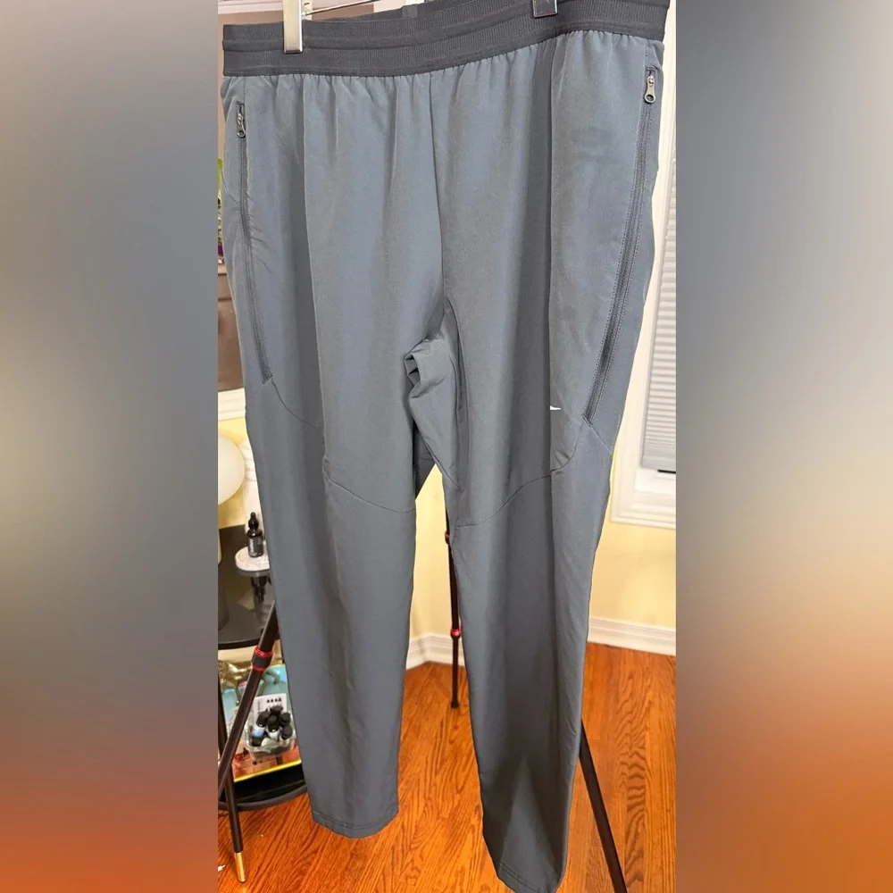 Brand New-Nike Pro Elite Trackpants Dark Grey - Picture 4 of 11
